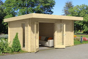 Lasita Maja Gartenhaus Modell Chameleon Variante 1