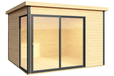 Lasita Maja Gartenhaus Modell Domeo 1 freigestellt