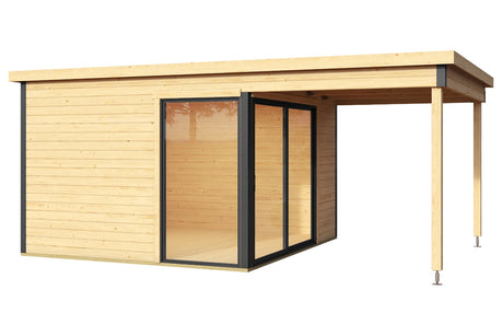 Lasita Maja Gartenhaus Modell Domeo 2 freigestellt