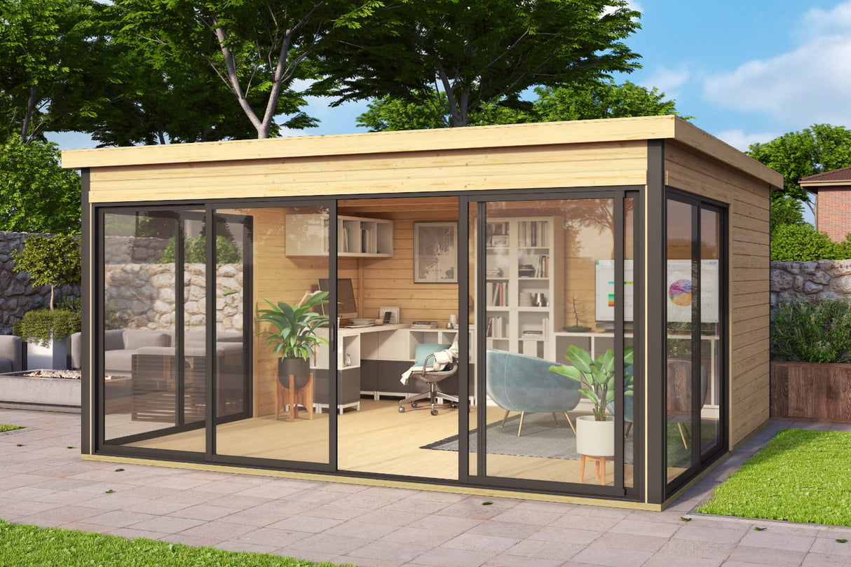 Lasita Maja Gartenhaus Modell Domeo 5