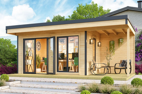 Lasita Maja Gartenhaus Modell Domeo 7