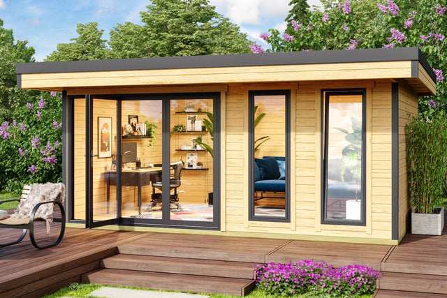 Lasita Maja Gartenhaus Modell Domeo 8