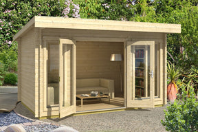 Lasita Maja Gartenhaus Modell Dorset Natur
