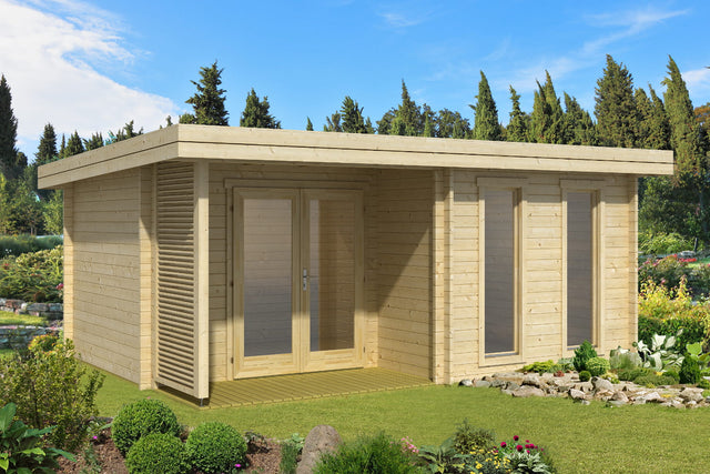 Lasita Maja Gartenhaus Modell Orkney Natur