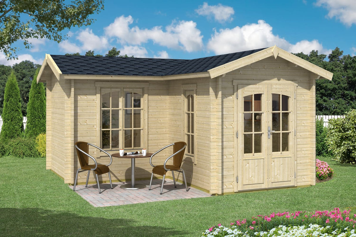 Lasita Maja Gartenhaus Modell Portsmouth Variante 1