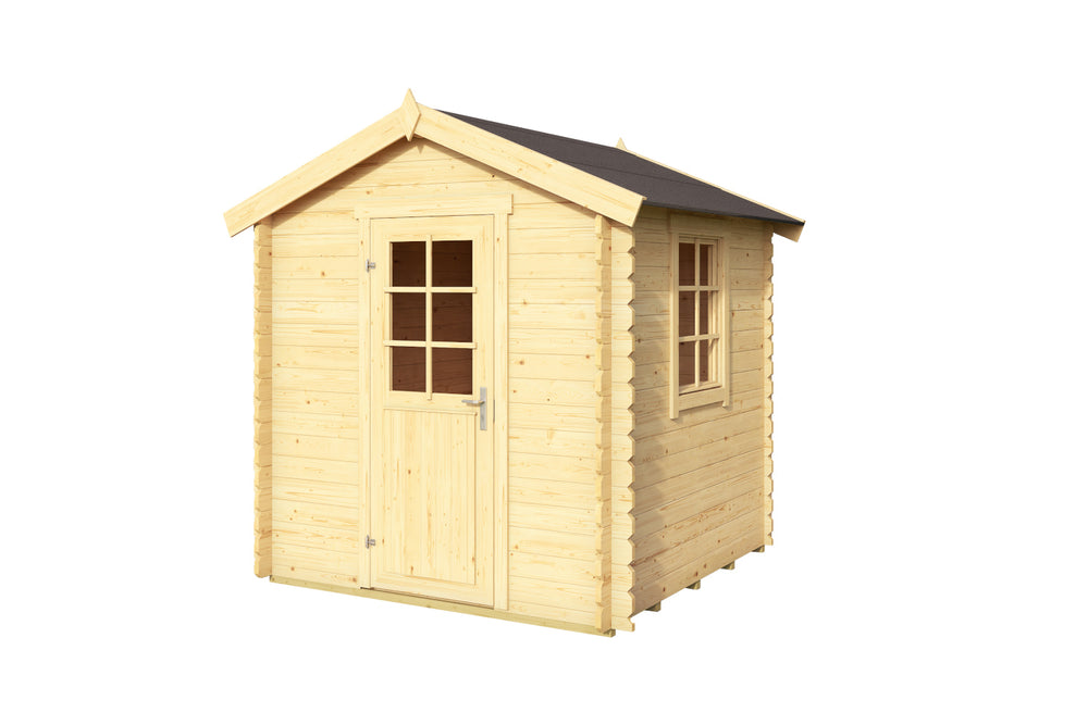 Lasita Maja Gartenhaus Modell Wels 1 freigestellt 200 x 200 cm