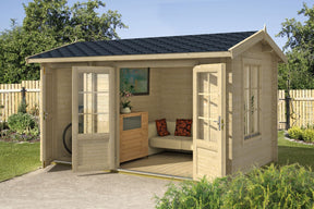 Lasita Maja Gartenhaus Modell Wrexham 390 x 240 cm