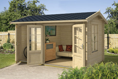 Lasita Maja Gartenhaus Modell Wrexham 390 x 240 cm