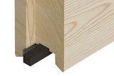Palmako Gartenhaus Modell Grace Dichtung im Detail