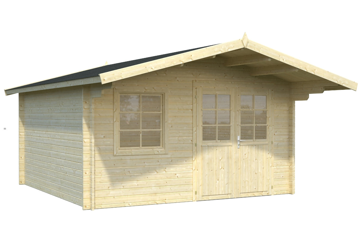 Palmako Gartenhaus Modell Britta 14,6 m² freigestellt