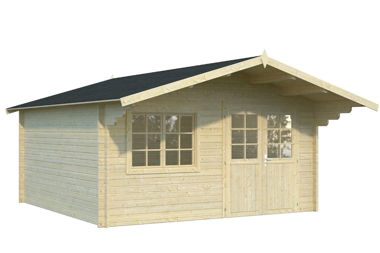 Palmako Gartenhaus Modell Britta 17,5 m² freigestellt