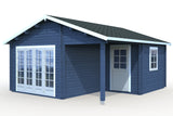 Palmako Gartenhaus Modell Irene 510 x 550 cm Farbbeispiel