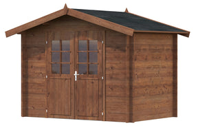Palmako Gartenhaus Modell Valentine 276 x 180 cm freigestellt