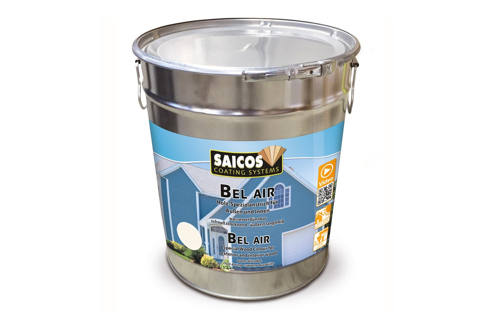 Saicos Bel Air Holz-Spezialanstrich - 10 Liter Eimer