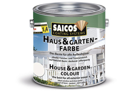 Saicos Haus- & Gartenfarbe - 2,5 Liter Dose