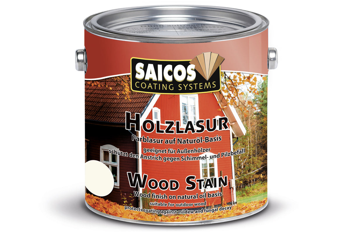 Saicos Holzlasur - 2,5 Liter Dose