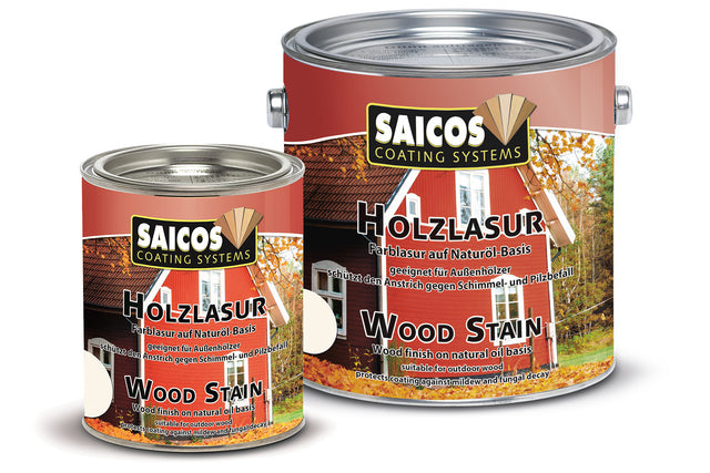 Saicos Holzlasur - Alle Farben