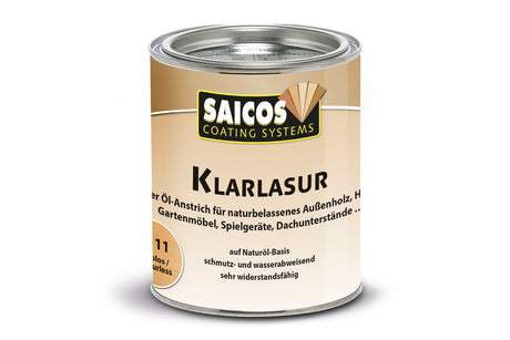 Saicos Klarlasur - 0,75 Liter Dose