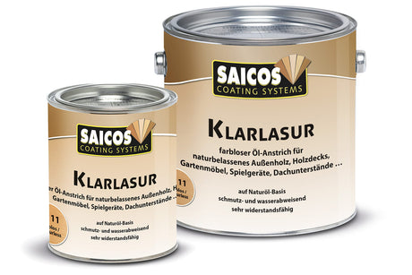 Saicos Klarlasur - Alle Farben