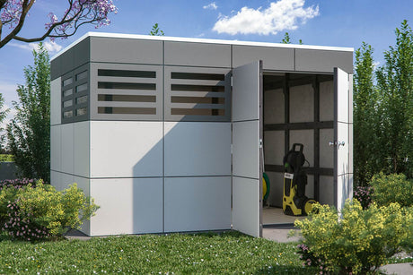 Skan Holz Gerätehaus Crosscube Sydney 4