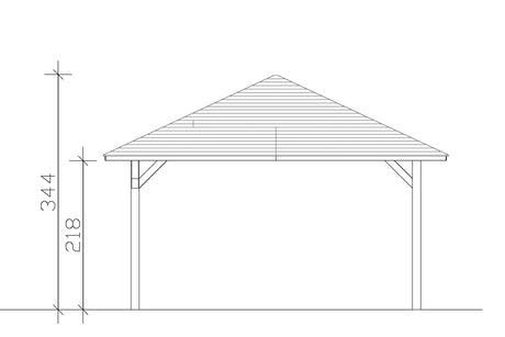 Skan Holz Pavillon Modell Cannes 4 Schnitt