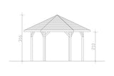Skan Holz Pavillon Nancy 3 Schnitt
