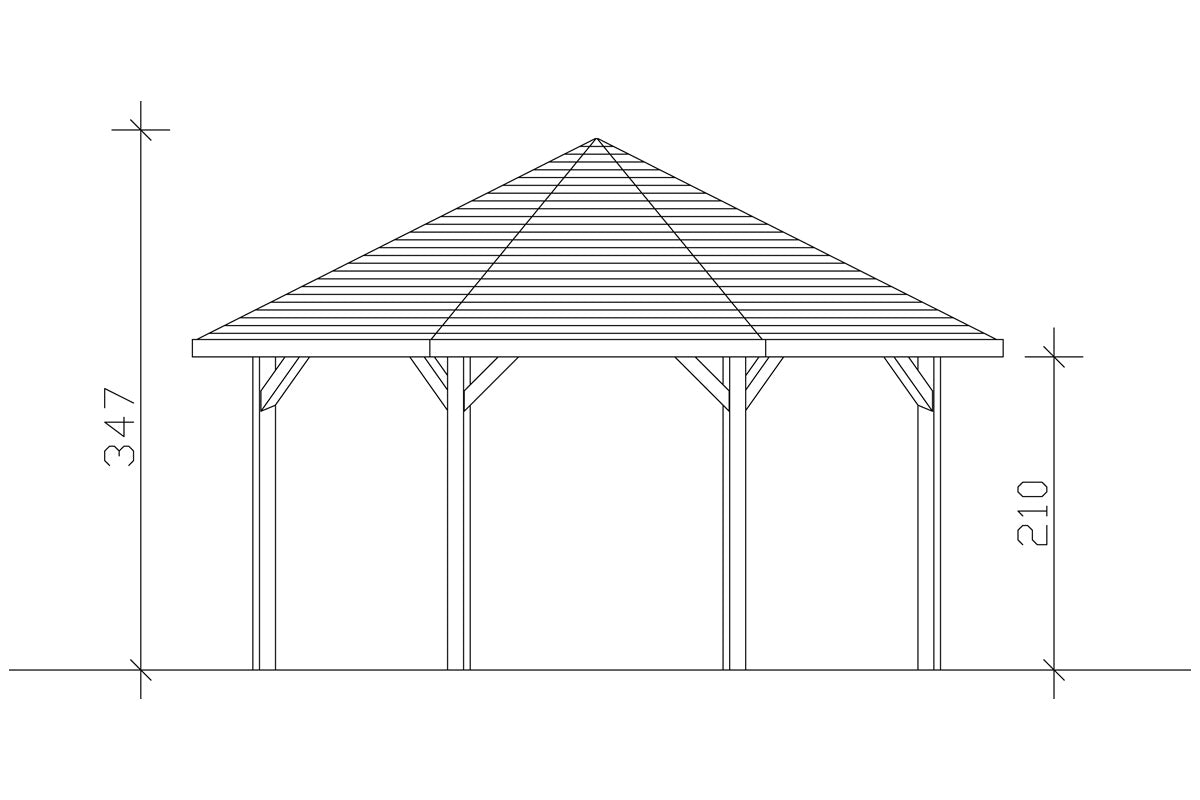 Skan Holz Pavillon Nice 3 Schnitt