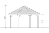 Skan Holz Pavillon Nice 3 Schnitt