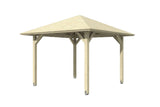 Skan Holz Pavillon Modell Cannes 1 natur freigestellt