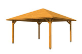 Skan Holz Pavillon Modell Cannes 3 eiche hell freigestellt
