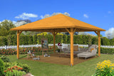 Skan Holz Pavillon Modell Cannes 4 eiche hell