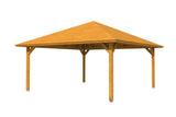 Skan Holz Pavillon Modell Cannes 4 eiche hell freigestellt