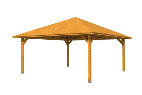 Skan Holz Pavillon Modell Cannes 4 eiche hell freigestellt