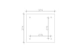 Skan Holz Pavillon Modell Cannes 1 Grundriss