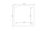 Skan Holz Pavillon Modell Cannes 3 Grundriss