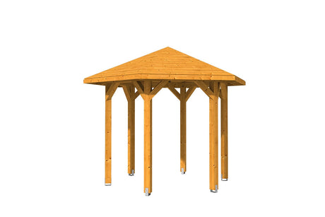 Skan Holz Pavillon Nancy 1 eiche hell freigestellt