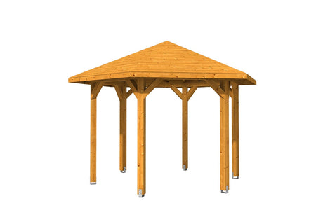Skan Holz Pavillon Nancy 2 eiche hell freigestellt