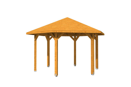 Skan Holz Pavillon Nancy 3 eiche hell freigestellt