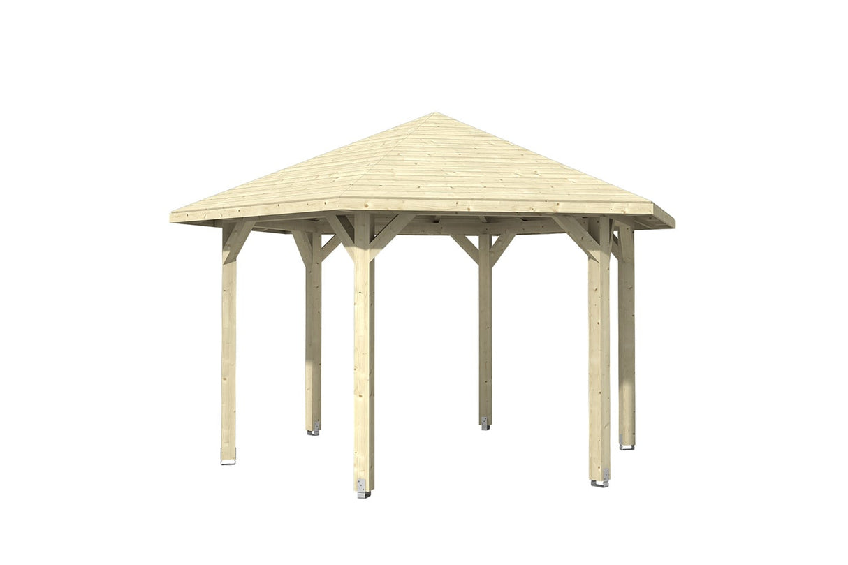 Skan Holz Pavillon Nancy 3 natur freigestellt