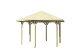 Skan Holz Pavillon Nancy 3 natur freigestellt
