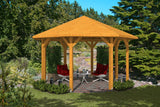 Skan Holz Pavillon Nice 2 eiche hell