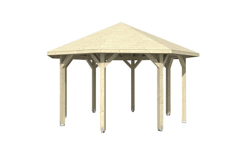 Skan Holz Pavillon Nice 2 natur freigestellt
