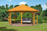 Skan Holz Pavillon Nice 3 eiche hell