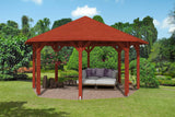 Skan Holz Pavillon Nice 3 mahagoni