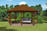 Skan Holz Pavillon Nice 3 nussbaum