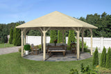 Skan Holz Pavillon Nice 4 natur