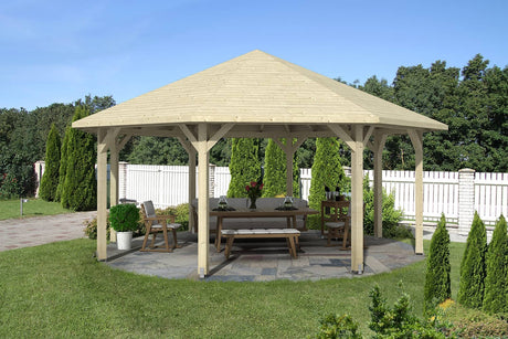 Skan Holz Pavillon Nice 4 natur