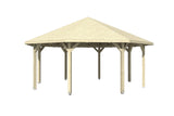 Skan Holz Pavillon Nice 4 natur freigestellt