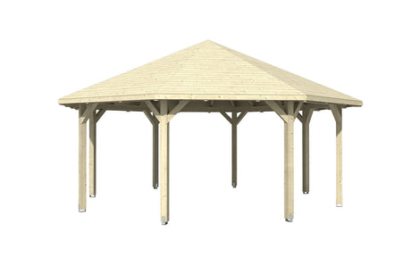 Skan Holz Pavillon Nice 4 natur freigestellt