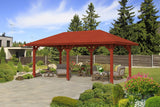 Skan Holz Pavillon Orleans 1 mahagoni